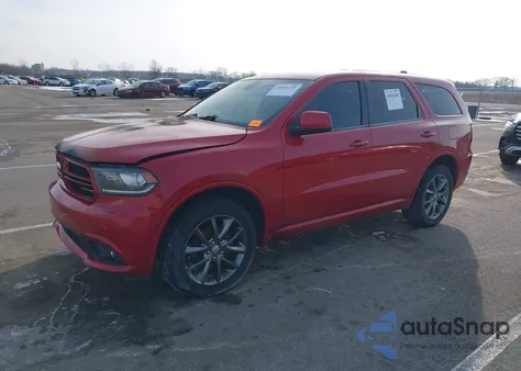 2014 Dodge Durango Sxt из США, поврежденный, VIN 1C4RDJAG8EC591665